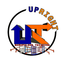 Upright Storage Solutions logo round
